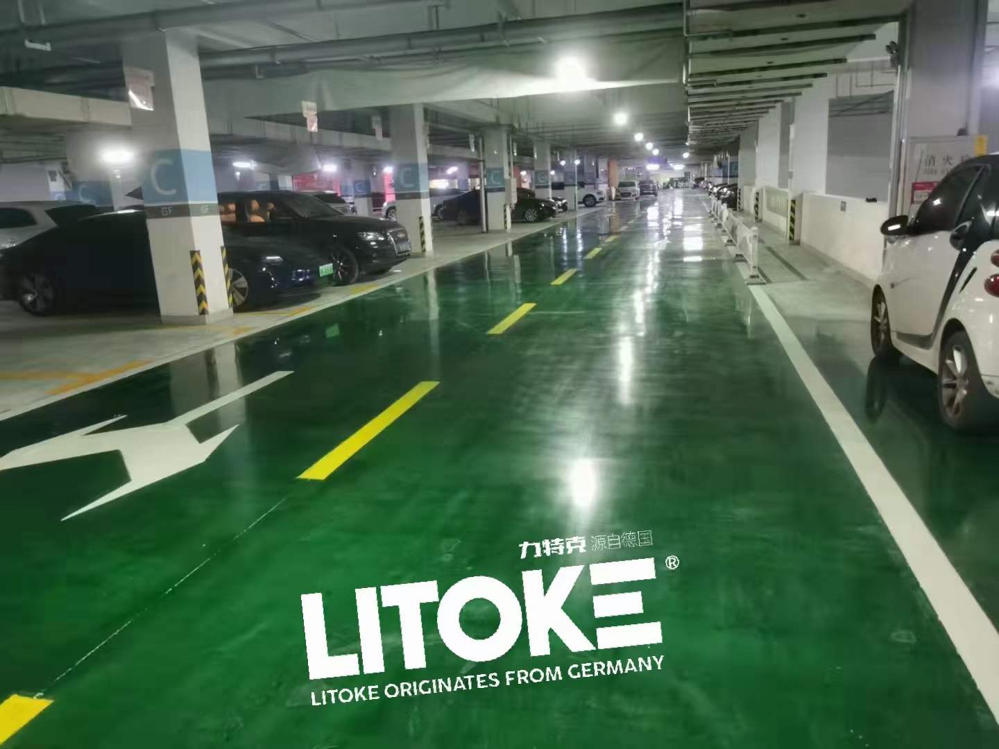 彩色混凝土固化地坪 彩色混凝土固化地坪